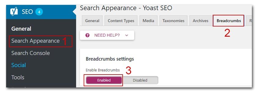 Giuseart.com---Chèn-Breadcrumbs-vào-wordpress-sử-dụng-plugin-Yoast-Seo